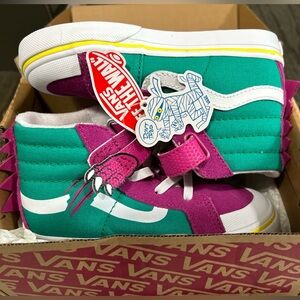 vans dino sk8-hi fuchsia red/ Pepper